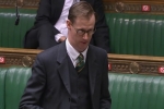 Tom Randall MP speaking in Parliament