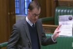 Tom Randall MP speaking in Parliament