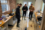 Flooded kitchen