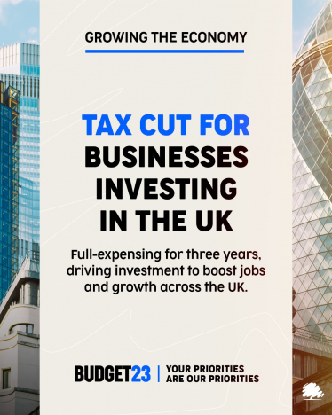 Business tax cuts